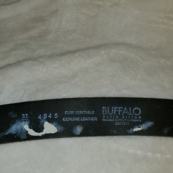 Buffalo genuine leather size 32 belt - Picture 3 of 6